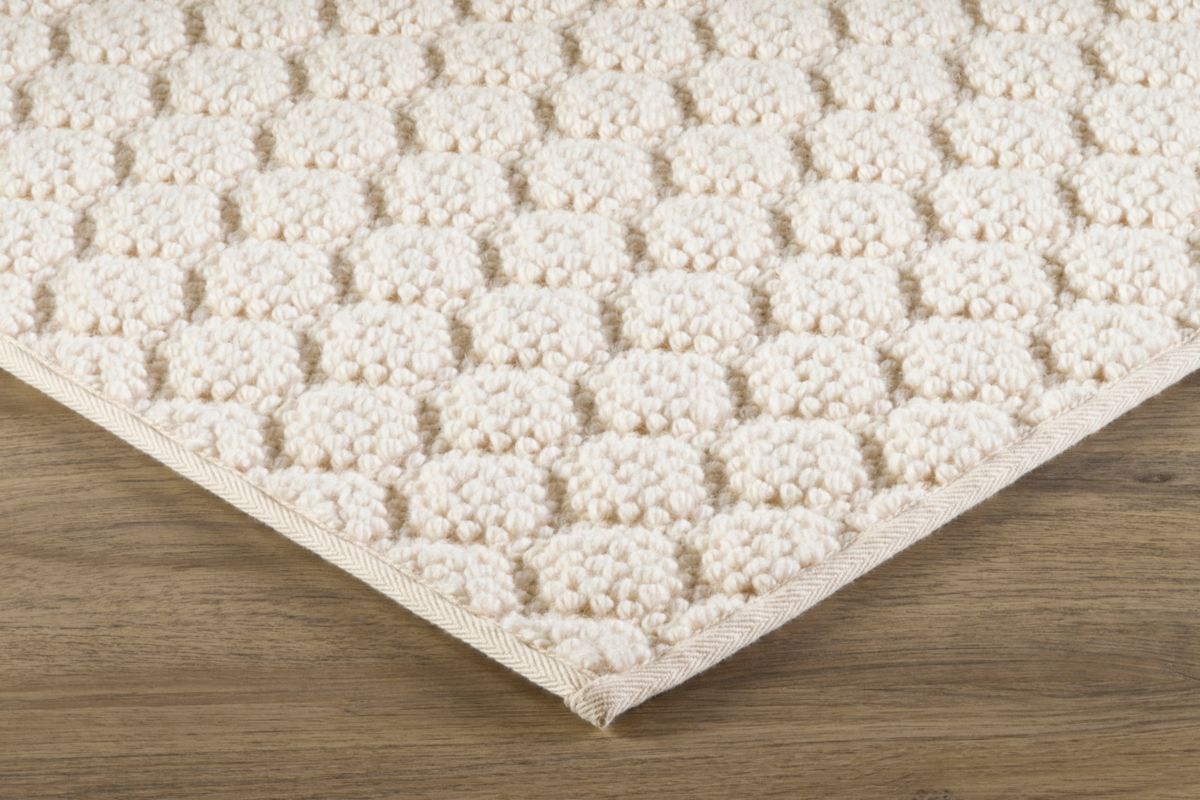 HAMPSHIRE FIELD - 554 WHITE Rectangular 4'0''x3'0''
